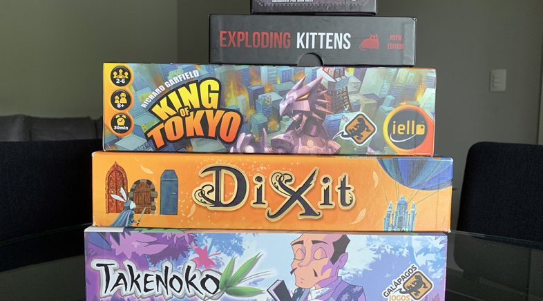  6 board games para jogar durante as férias