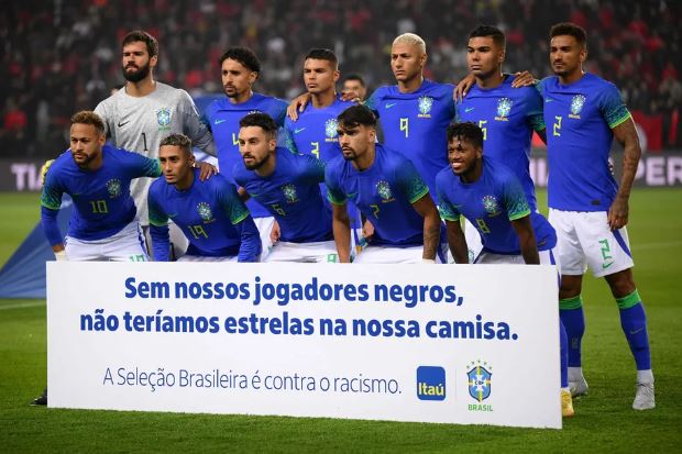  Seleção brasileira na luta antirracista