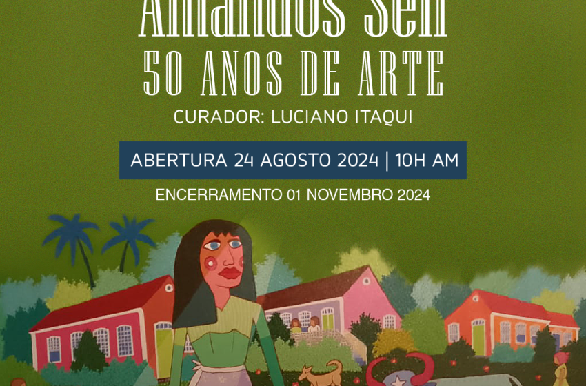  Artista plástico Amandos Sell celebra 50 anos de arte no Instituto Internacional Juarez Machado