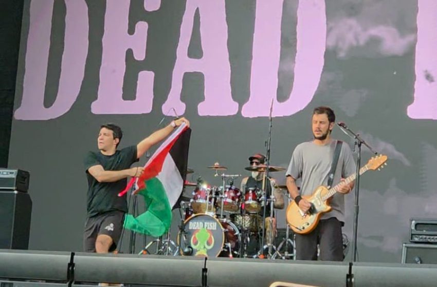 Manifestações políticas ganham espaço em shows no Brasil