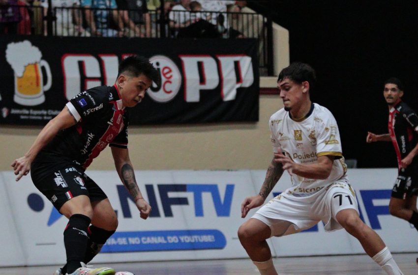  JEC Futsal vence novamente e mantém 100% na LNF
