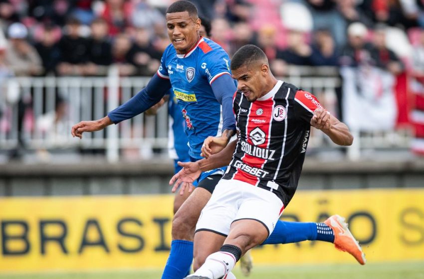  Joinville empata em casa e chega ao quarto jogo sem vencer na Série D 